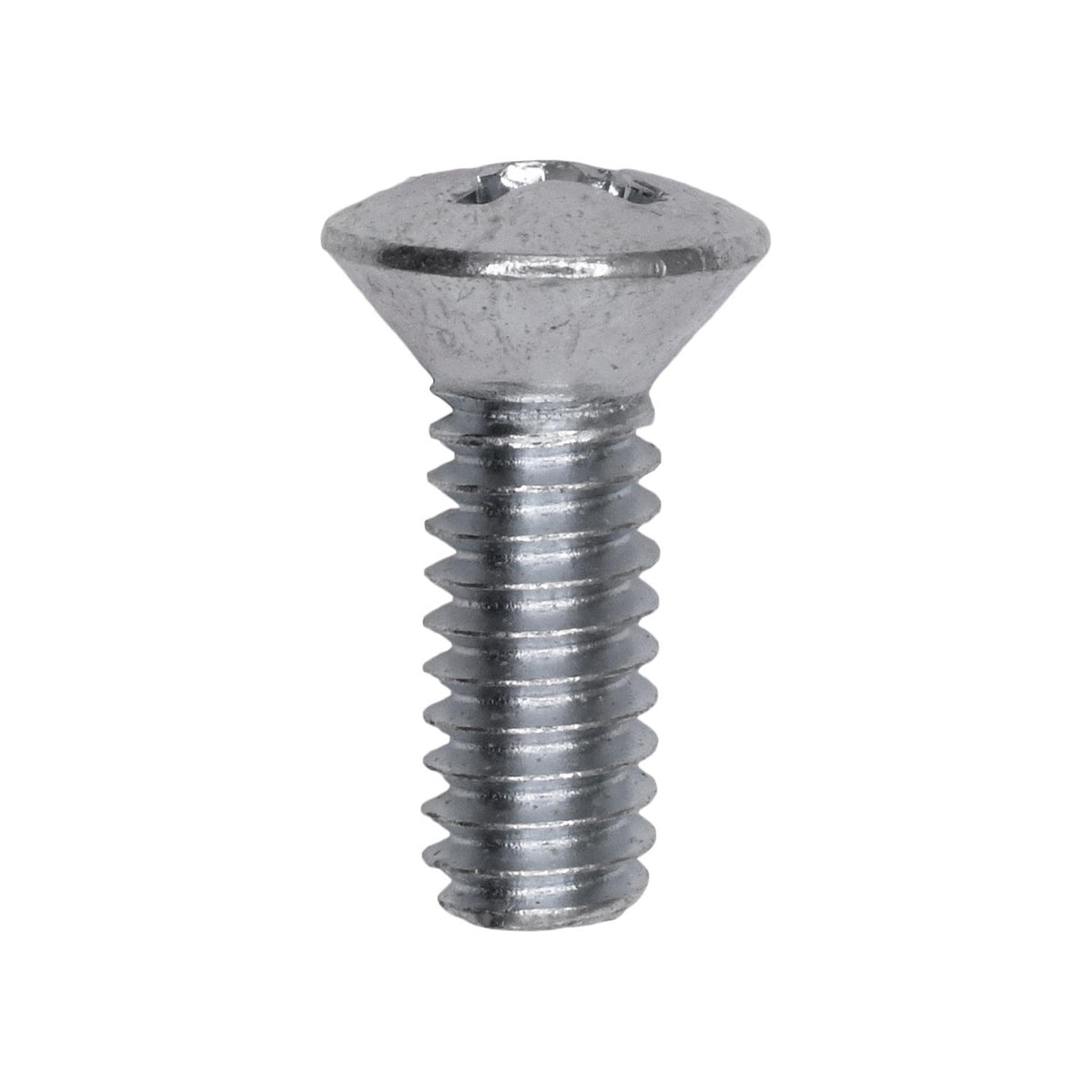1/4"-20x3/4" Phillips Oval Head Machine Screw, Zinc
