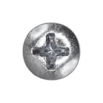 1/4"-20x3/4" Phillips Oval Head Machine Screw, Zinc