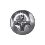1/4"-20x1" Phillips Oval Head Machine Screw, Zinc