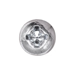 #6-32x1/2" Phillips Round Head Machine Screw, Zinc