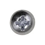 #10-32x1/2" Phillips Round Head Machine Screw, Zinc