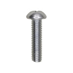 #10-32x3/4" Phillips Round Head Machine Screw, Zinc