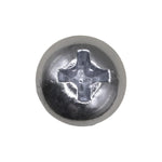 #10-24x3/4" Phillips Round Head Machine Screw, Zinc
