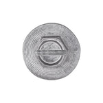 #14x5/8" Slotted Hex Head Flange Washer License Plate Screw, Type B, 5/8" Washer, Zinc