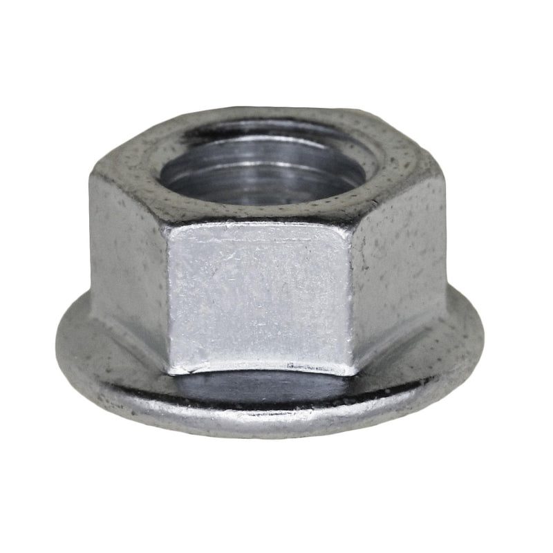M10-1.25 Spin Lock Nut with Serrations, Zinc