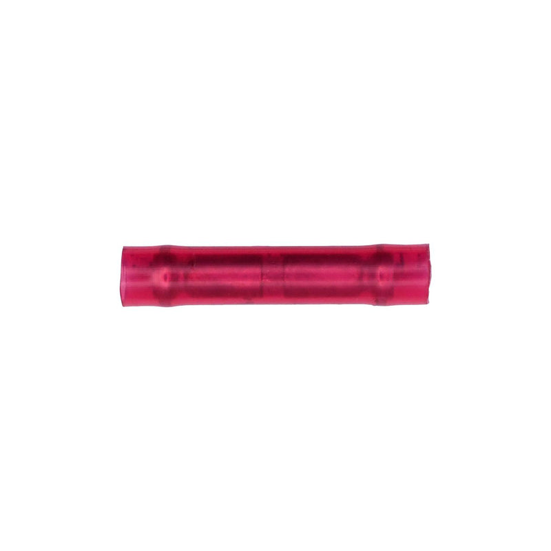 Red Nylon Insulated Butt Connector 22-18 Gauge Same As
