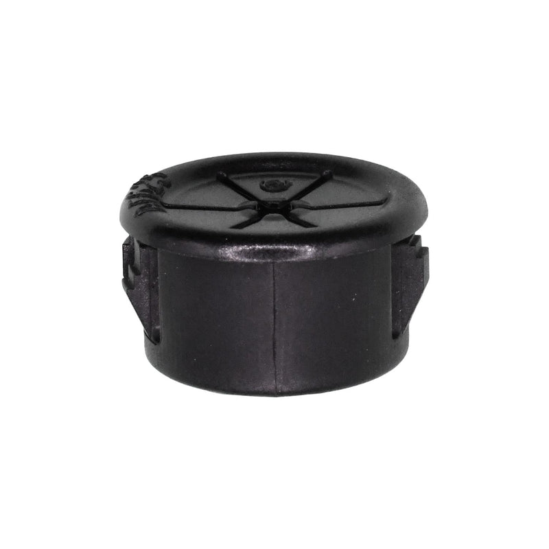 5/8" Black Nylon All-Fit Adjustable Bushing, 7/16" ID, 13/32" Thick
