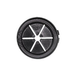 5/8" Black Nylon All-Fit Adjustable Bushing, 7/16" ID, 13/32" Thick