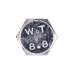 M12-1.25x20mm JIS Small Hex Head Jis Metric Cap Screw, Zinc