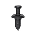 10mmx10mmx20mm Black Push-Type Front Bumper Fascia Retainer with Closed End, 20mm Head