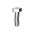 M6-1.0x16mm Hex Head Metric Cap Screw, Zinc