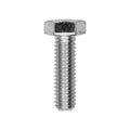M6-1.0x20mm Hex Head Metric Cap Screw, Zinc