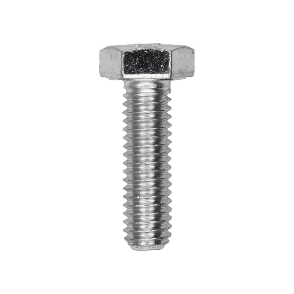 M6-1.0x20mm Hex Head Metric Cap Screw, Zinc