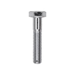 M6-1.0x30mm Hex Head Metric Cap Screw, Zinc