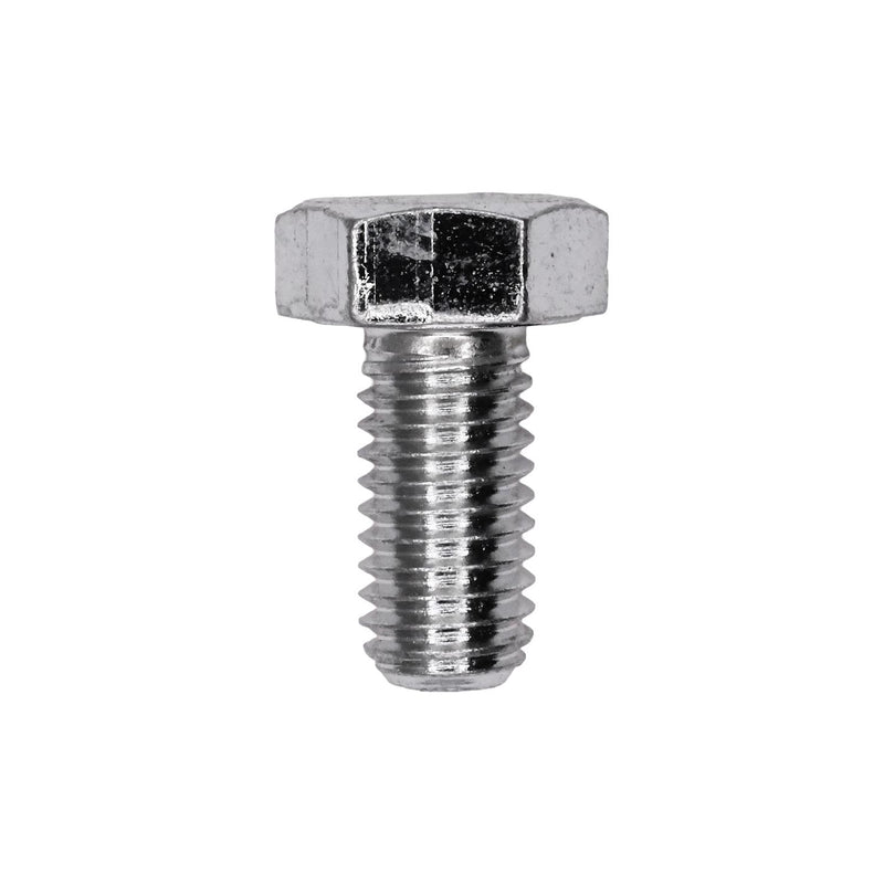 M8-1.25x16mm Hex Head Metric Cap Screw, Zinc