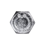 M8-1.25x35mm Hex Head Metric Cap Screw, Zinc