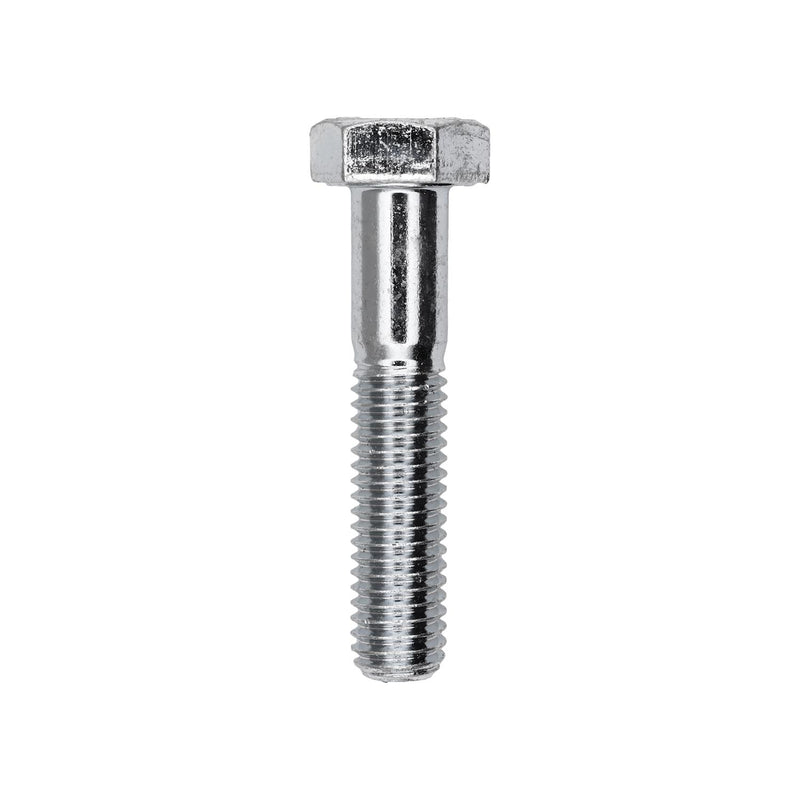 M8-1.25x40mm Hex Head Metric Cap Screw, Zinc