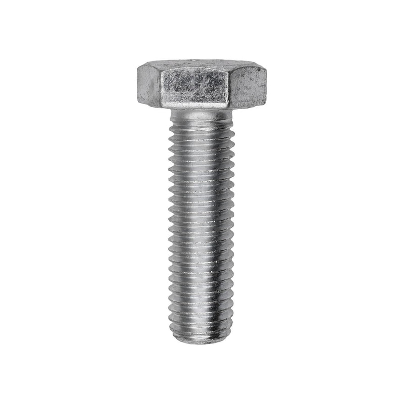 M10-1.5x35mm Hex Head Metric Cap Screw, Zinc