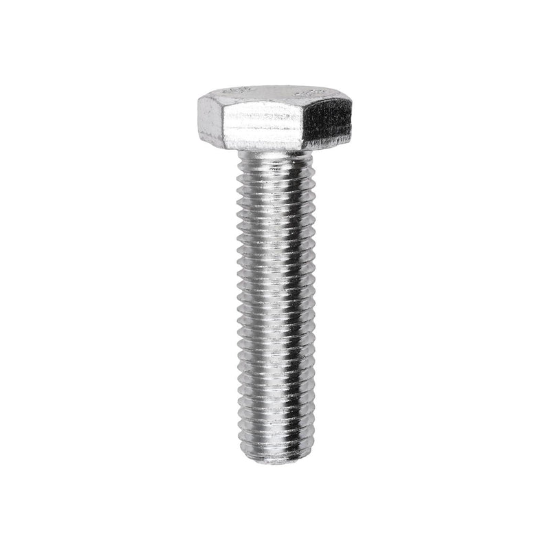 M10-1.5x40mm Hex Head Metric Cap Screw, Zinc