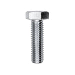 M12-1.75x40mm Hex Head Metric Cap Screw, Zinc