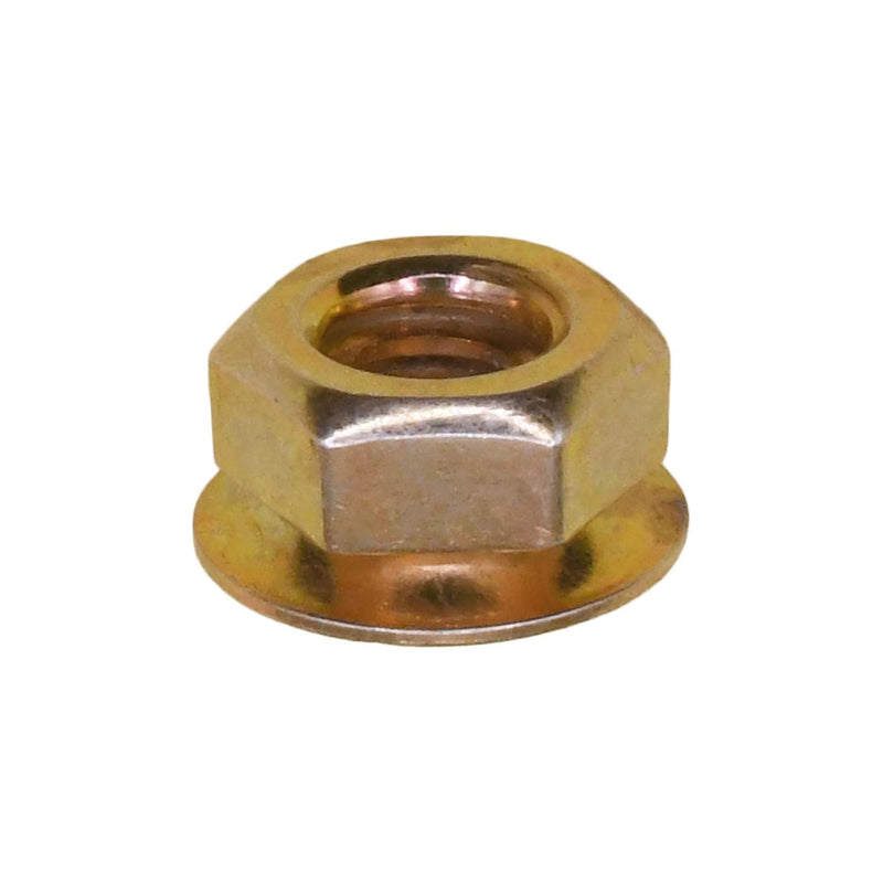 #10-24 Hex - Sems Free Spinning Washer Nut, 3/8" Washer, Yellow Zinc Chromate