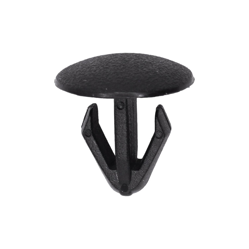 11mmx15mm Black Nylon Single Head Retaining Clip, 18mm Head