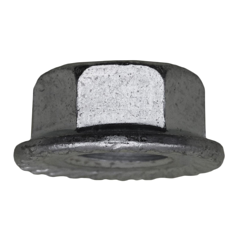 M8-1.25 Spin Lock Nut with Serration, Zinc