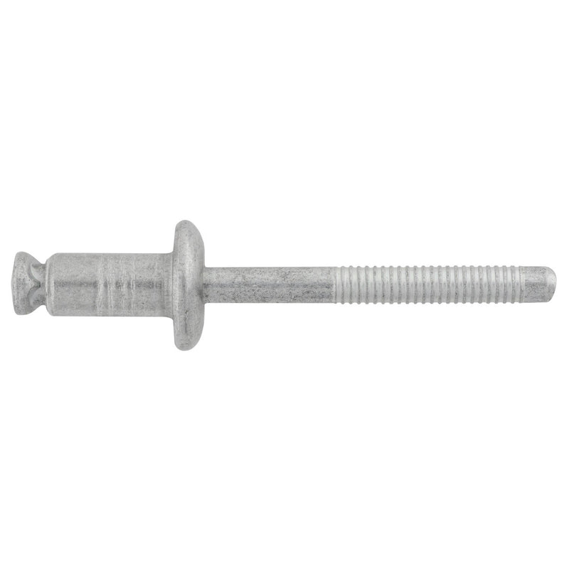 1/4" Window Regulator Peel-Type Rivet (Same As ), 1/32"-9/64" Grip, Aluminum Body, Steel Mandrel