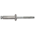 1/4" Glass Stop Peel-Type Rivet, 33/64"-19/32" Grip, Aluminum Body, Steel Mandrel