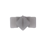 Gray Nylon Grille Clip, 21.5mm Overall Height