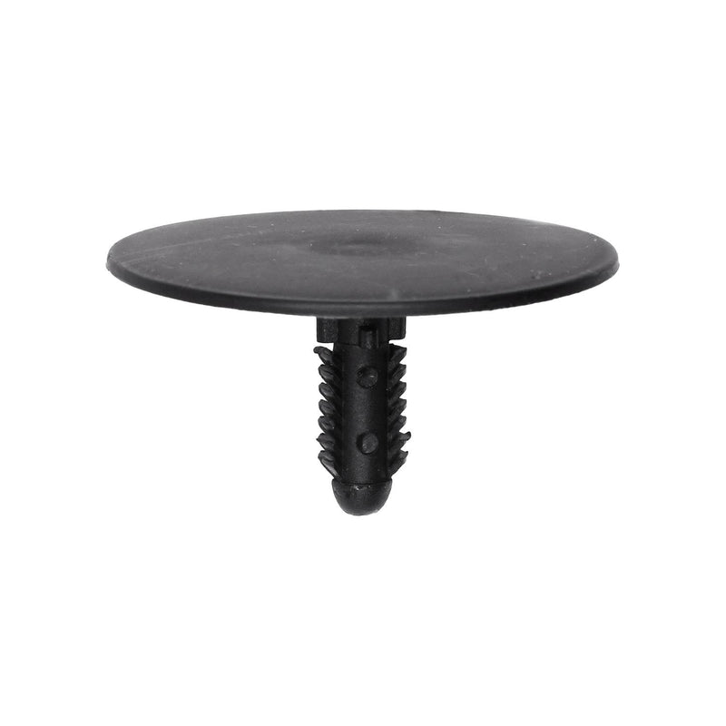 5/16"x29/32" Black Nylon Single Head Hood Insulation Christmas Tree Retainer, 1-3/4" Head