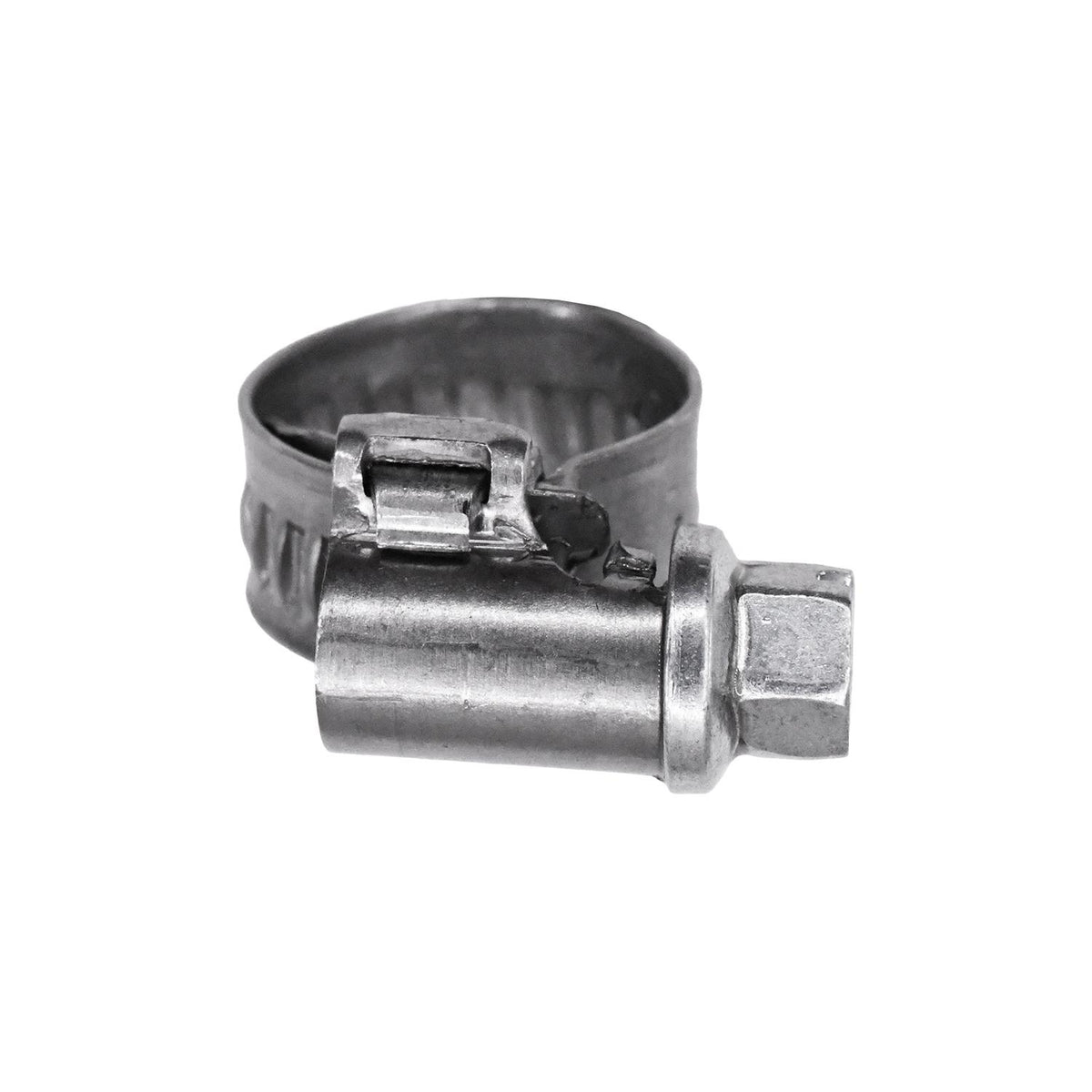 5/16" Hose Clamp, Zinc Plated Steel Screw, 1/2"
