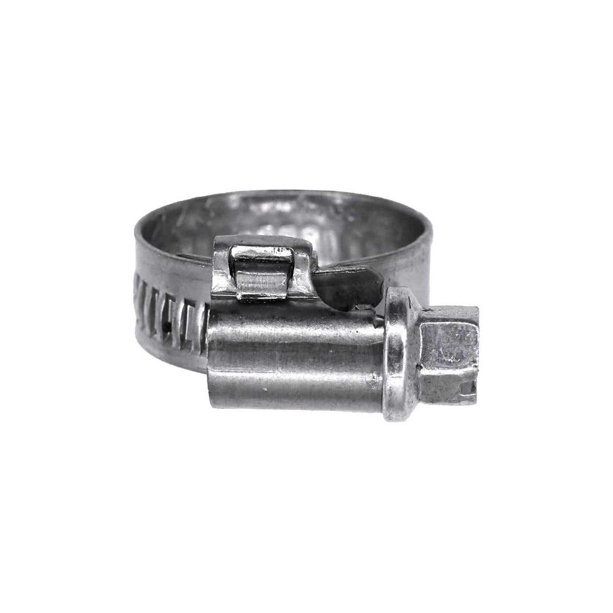 1/2" Hose Clamp, Zinc Plated Steel Screw, 3/4", 18mm