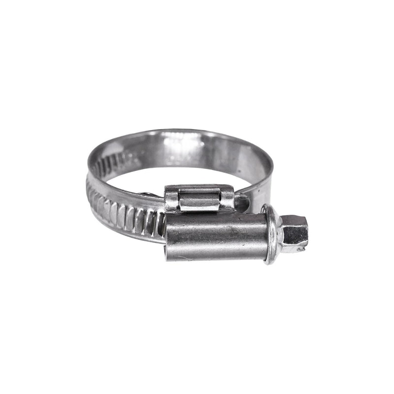 3/4" Hose Clamp, Zinc Plated Steel Screw