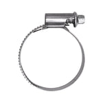 1" Hose Clamp, Zinc Plated Steel Screw