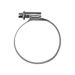 1-1/4" Hose Clamp, Zinc Plated Steel Screw