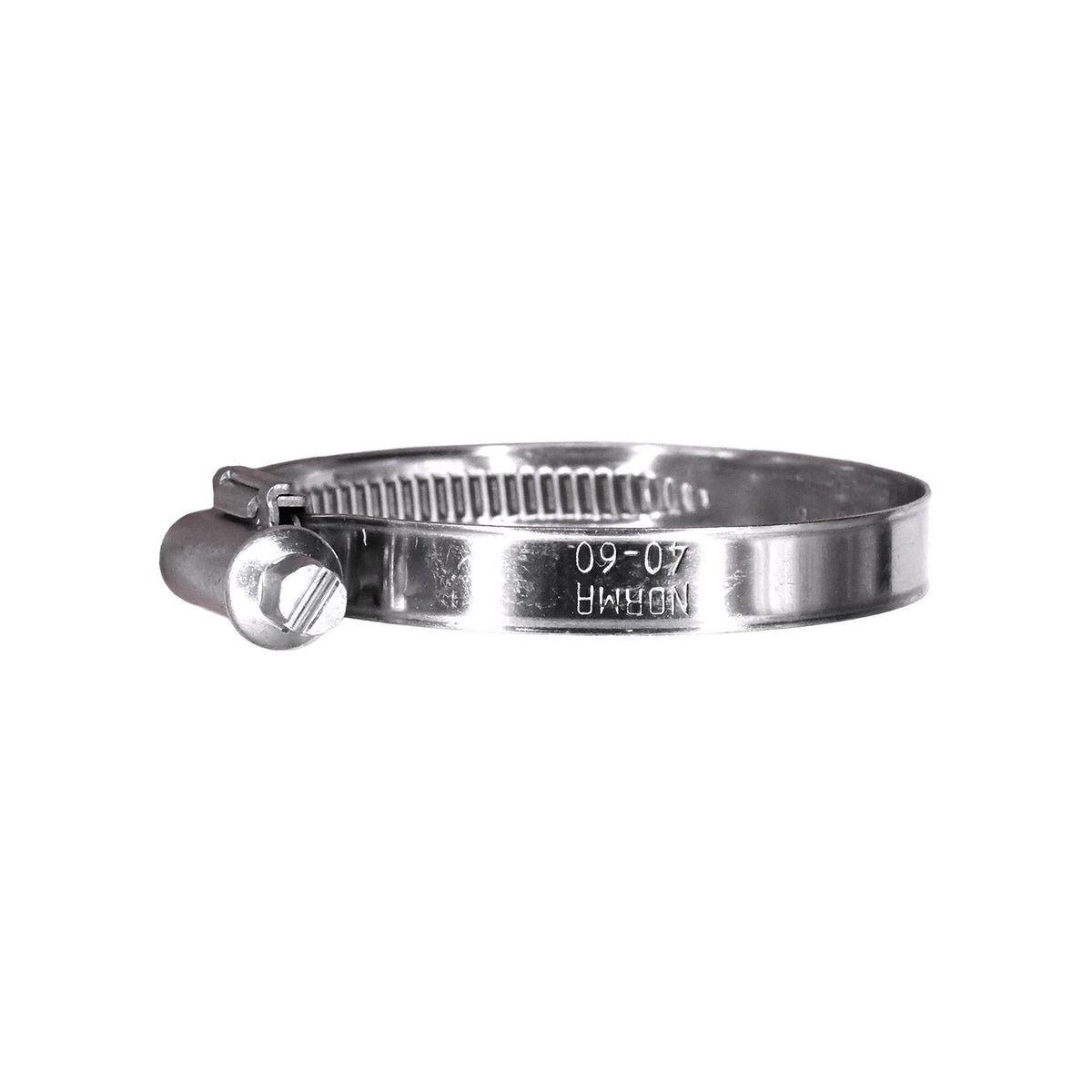 1-5/8" Hose Clamp, Zinc Plated Steel Screw