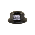 M4-.70 Hex Flange Nut - Flange, Black Zinc