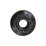 M4-.70 Hex Flange Nut - Flange, Black Zinc