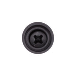 #8x1/2" Phillips Oval Head SEMS Countersunk Tapping Screw Ox, Type A/AB, Black Oxide