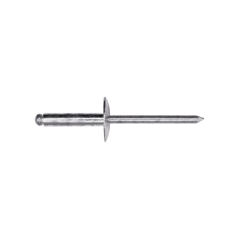 3/16" Specialty Rivet All Aluminum, 1/2"-5/8" Grip, Aluminum Body, Aluminum Mandrel