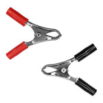 2-1/4" 1 Red, 1 Black Test Clip 10 Amp Red And Insulator