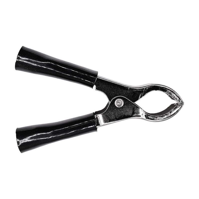3" Black Test Clip 30 Amp Insulation