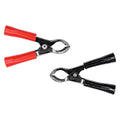 3" 1 Red, 1 Black Test Clip 30 Amp Red And Insulation