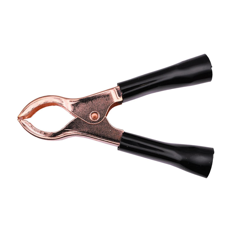 3" Black Test Clip 50 Amp Insulation