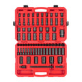 1/2 Inch Drive Shallow and Deep 12-Point Impact Socket Set with Case, 78-Piece (5/16 - 1-1/2 in., 8-39 mm)