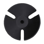 3/8"x3/4" Black Nylon Single Head Hood Insulation And Fender Shield Christmas Tree Retainer, 1-5/16" Head