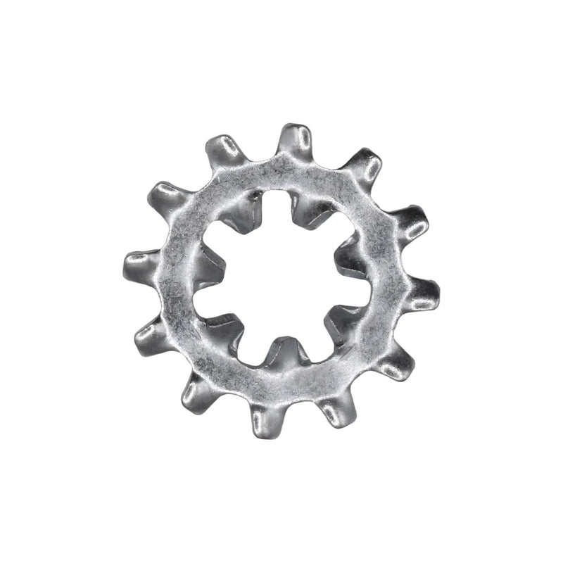#14 Interior/Exterior Combination Lock Washer, 23/32" OD, Zinc