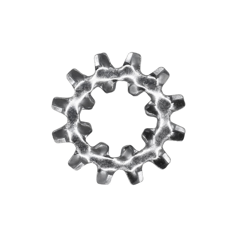 3/8" Interior/Exterior Combination Lock Washer, 31/32" OD, Zinc