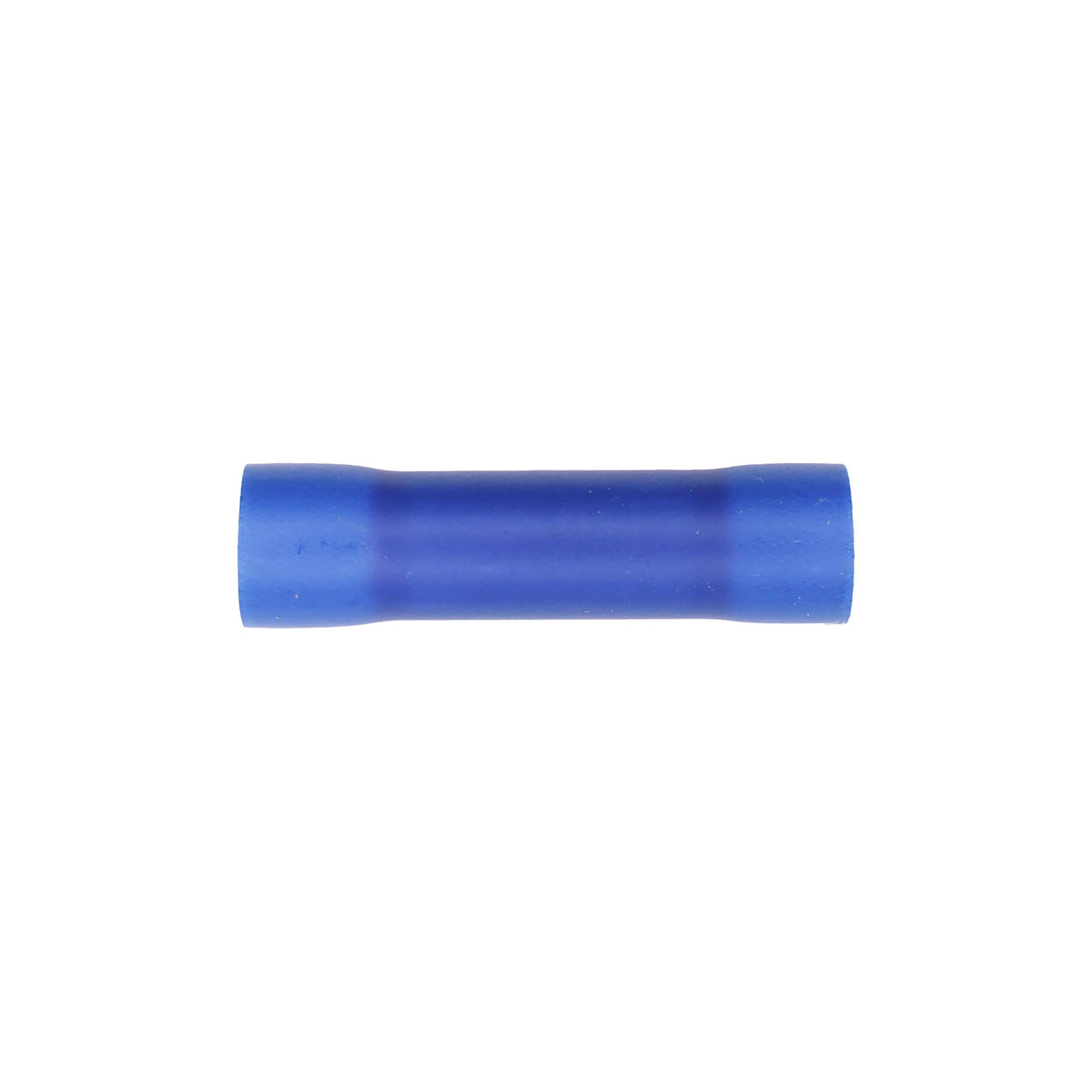 Blue Copper Vinyl Insulated Butt Connector 6 Gauge, Electro Tin Plated